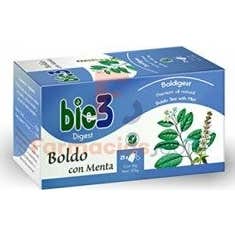 Bio3 Boldigest Boldo con Menta 25 Filtros