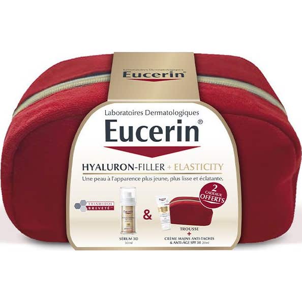 Eucerin Kit Routine Hyaluron Filler Elasticity Sérum Manchas 3D