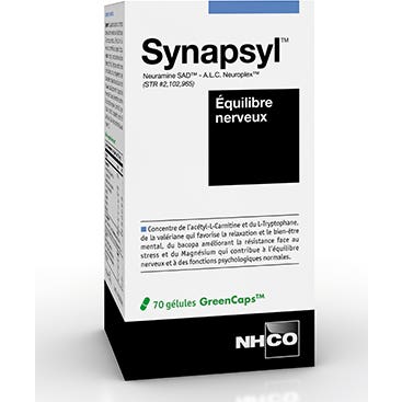 NHCO Synapsyl Equilibrio Nervioso 70 Perlas