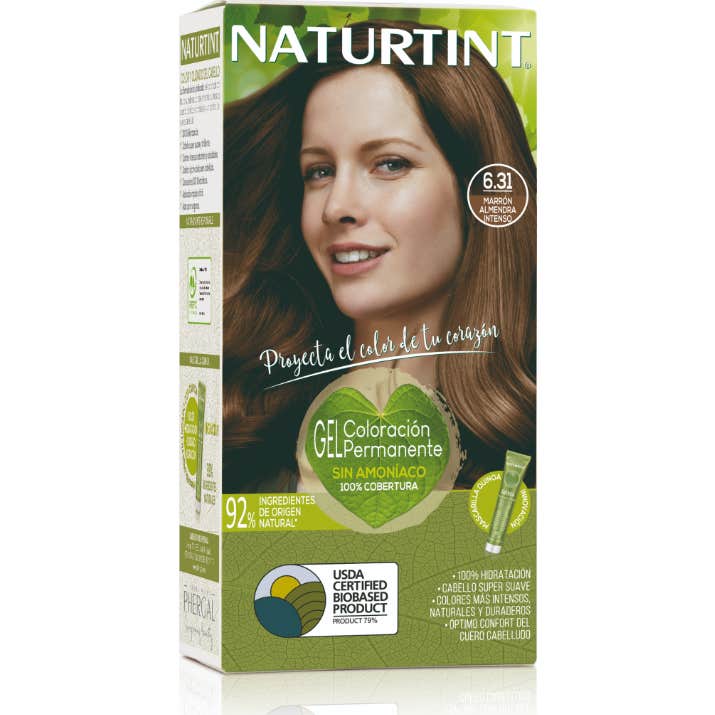Naturtint Tinte de Cabello 6.31 Marrón Almendra Intenso 1ud