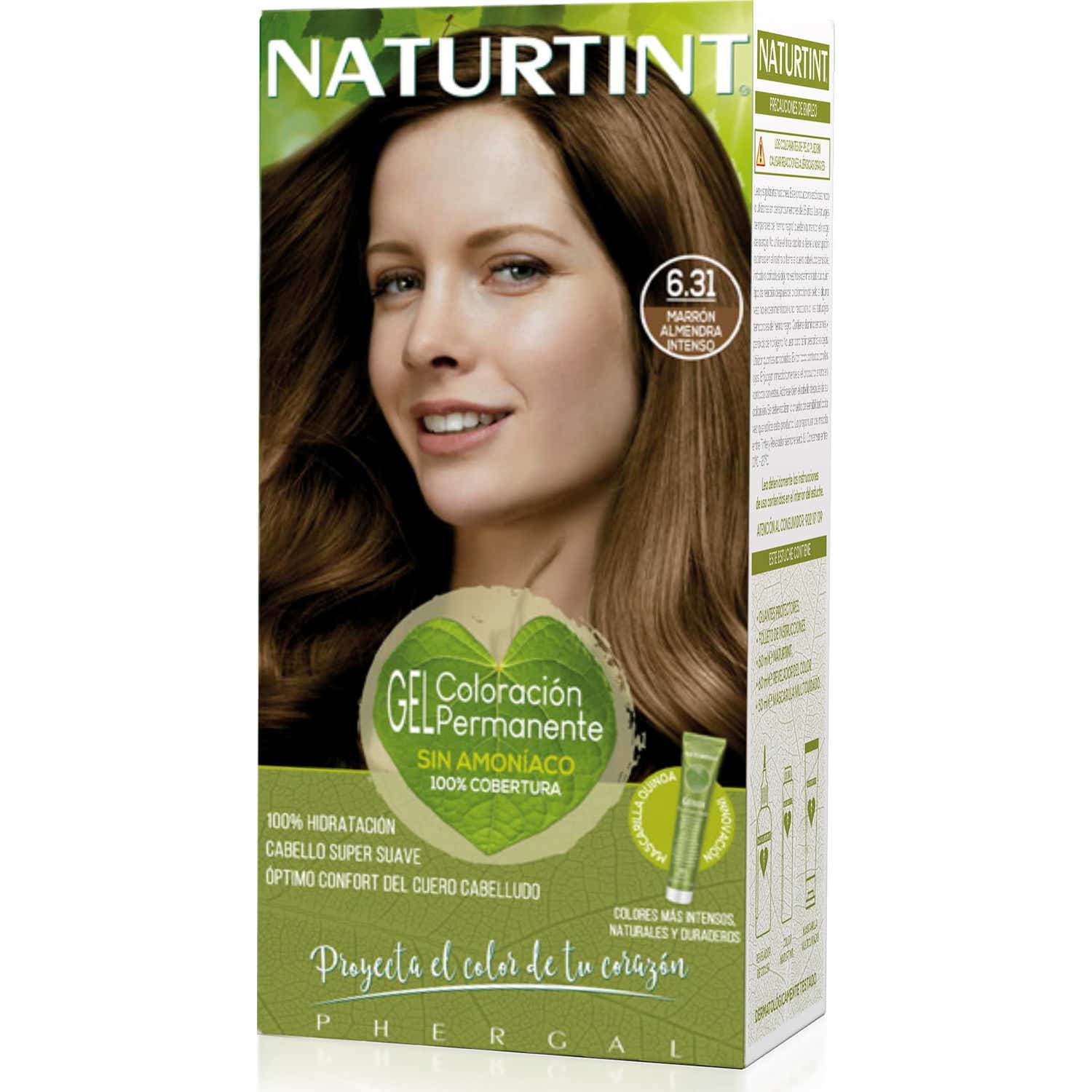 Naturtint Tinte de Cabello 6.31 Marrón Almendra Intenso 1ud