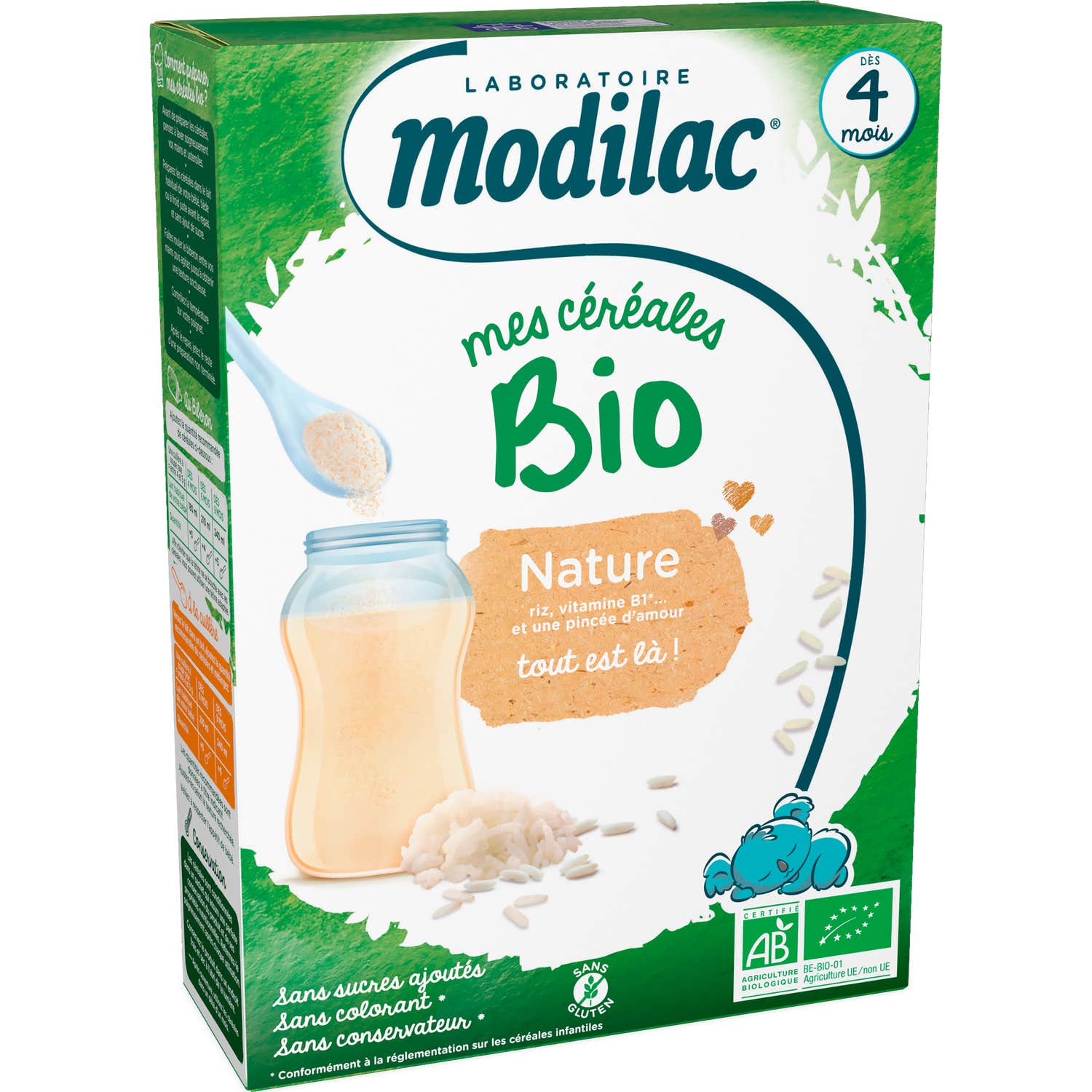 Modilac Cereale Bio Nature 250 g