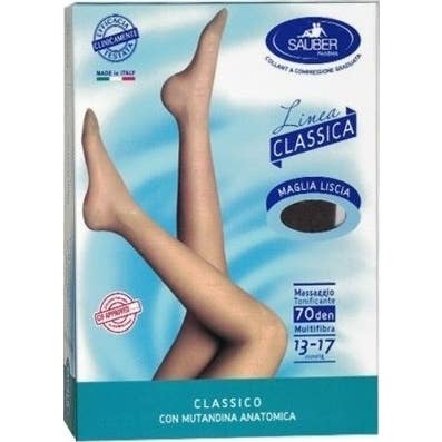 Sauber Pharma Classic Line Tights 70Den Smooth Mesh Beige T3 1 Par