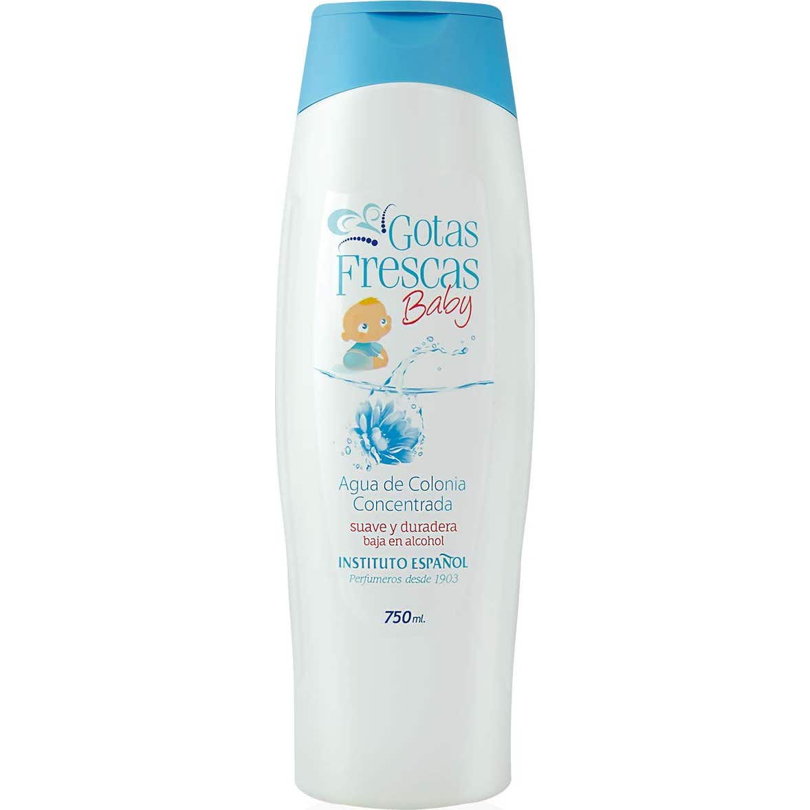 Instituto Español Gotas Frescas Colonia Concentrada Baby 750ml