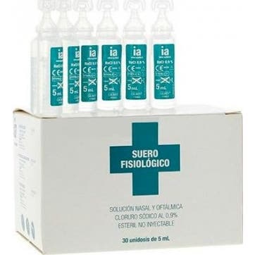 Interapothek suero fisiológico 5 mlX30 monodosis