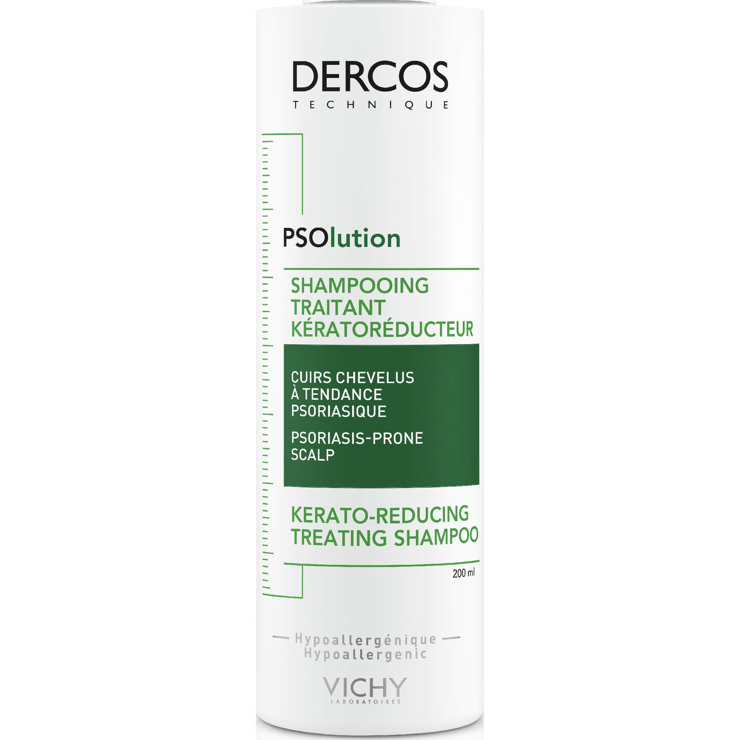 Vichy Dercos Technique PSOlution Champú Tratante Queratoreductor 200ml