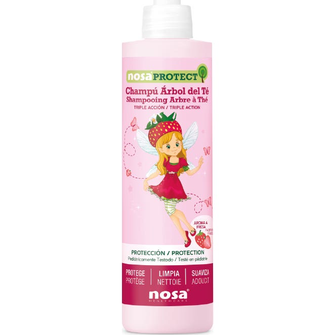 Nosa champú árbol del té rosa 250ml