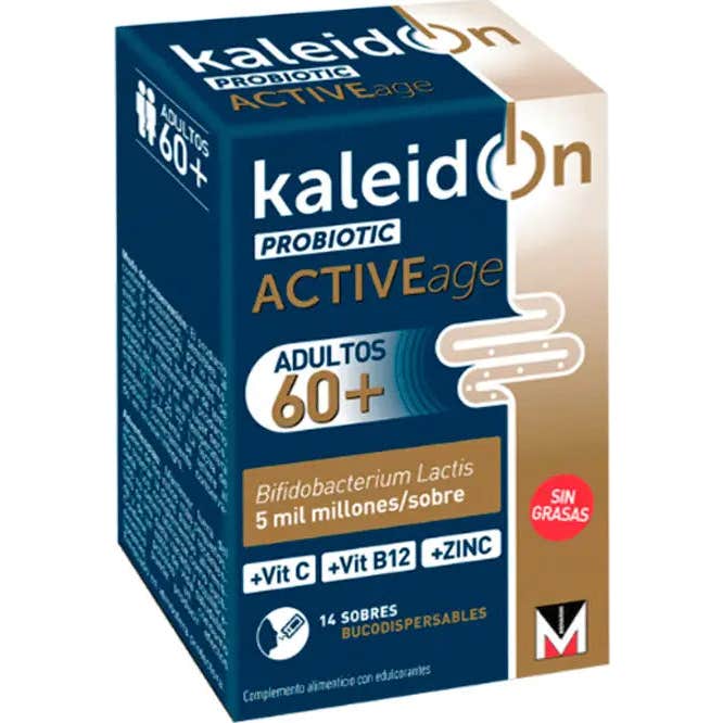 Kaleidon Probiótico Activeage Adultos 60+ 14 Sobres