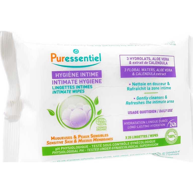 Puressentiel Hygiène Intime Lingettes Intimes 25 uds