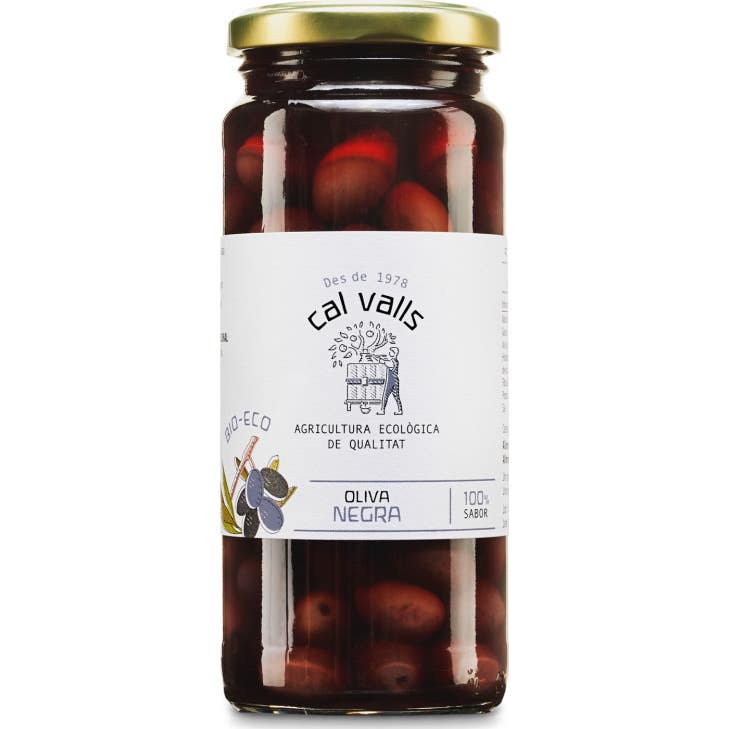 Cal Valls Aceitunas Negras Eco 350g | Natural Doctor