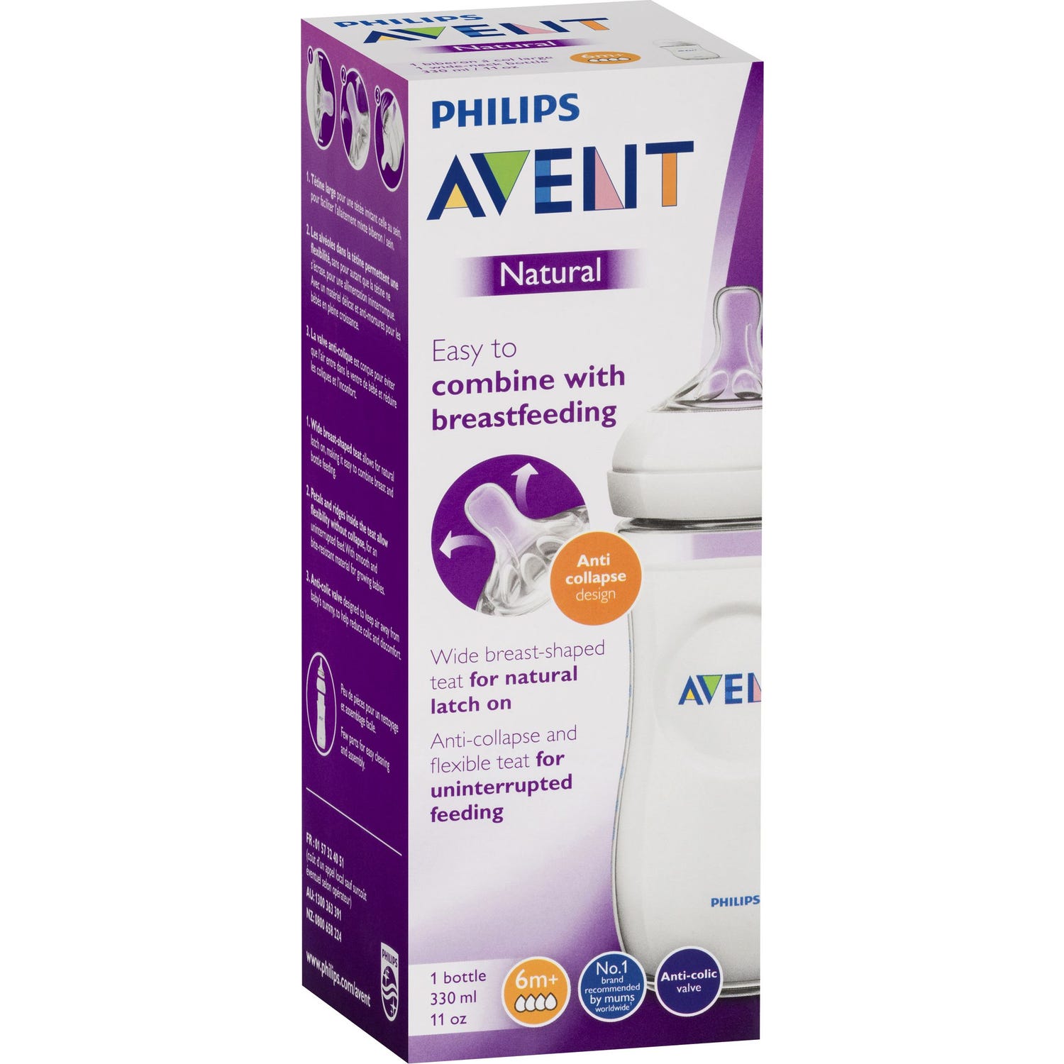 Avent Biberón Natural 330ml