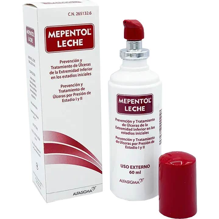 Mepentol Leche Emulsión para Úlceras 60ml