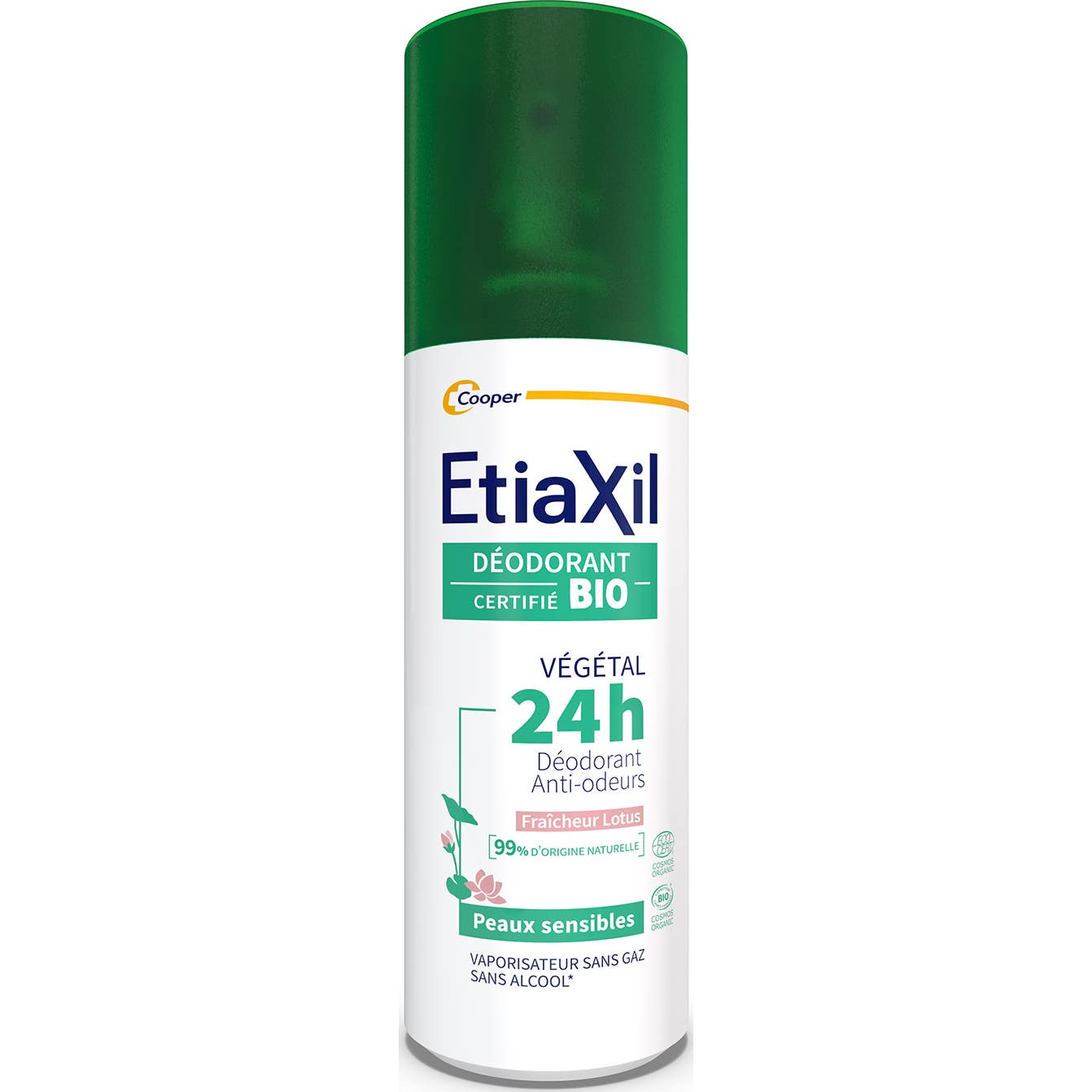 Etiaxil Desodorante Vegetal Lotus 24H Spray 100ml
