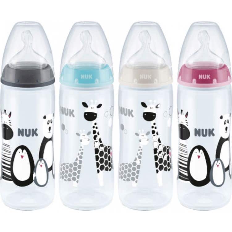 Nuk Biberón Fc + Pp Silicona Safari 6-18M 360ml Xl1ud
