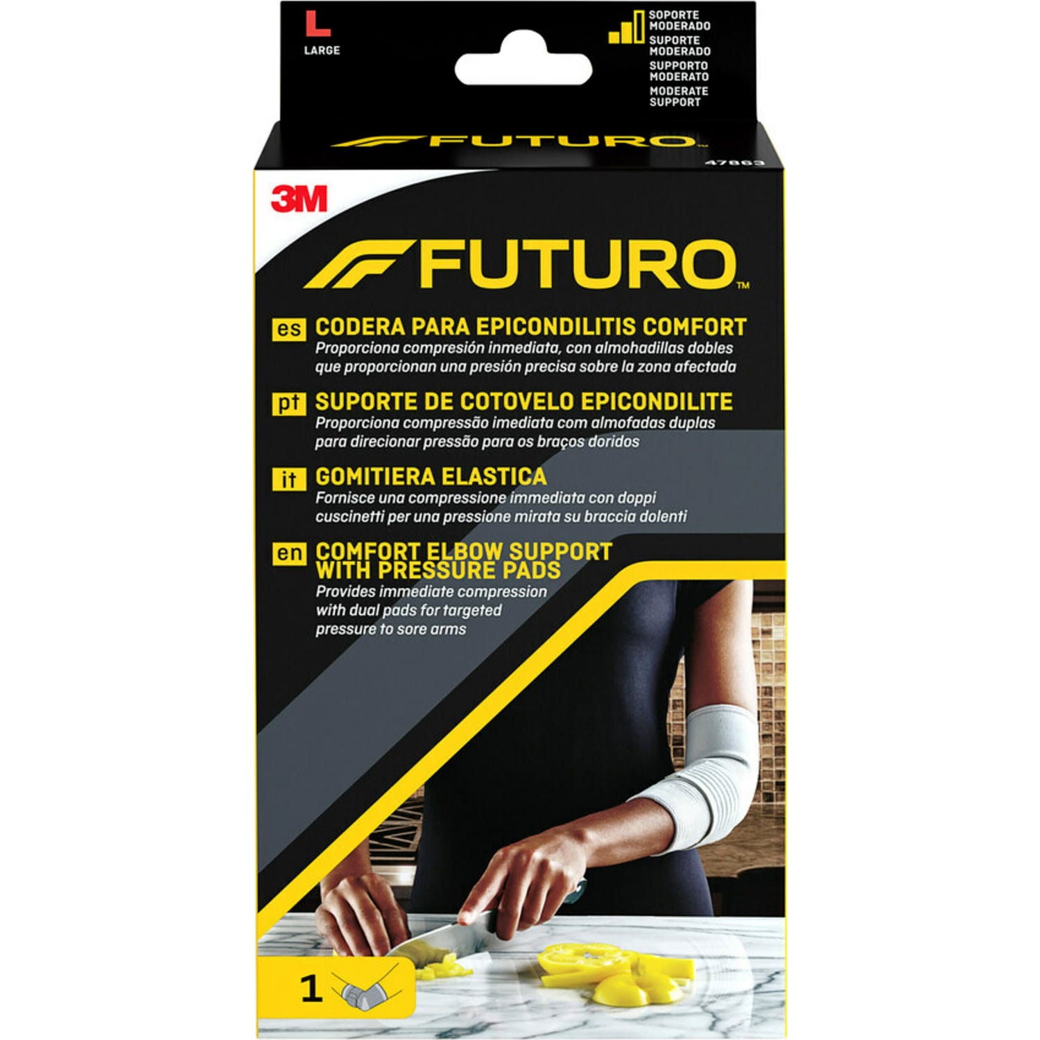 Futuro™ codera para epicondilitis T-L 1ud