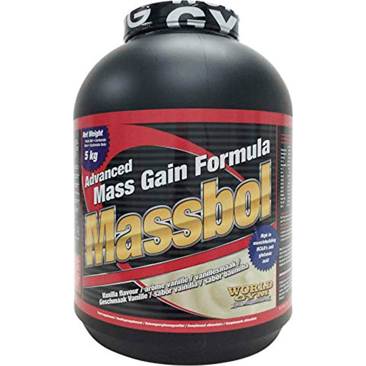 World Gym Massbol Vainilla 5Kg | Natural Doctor