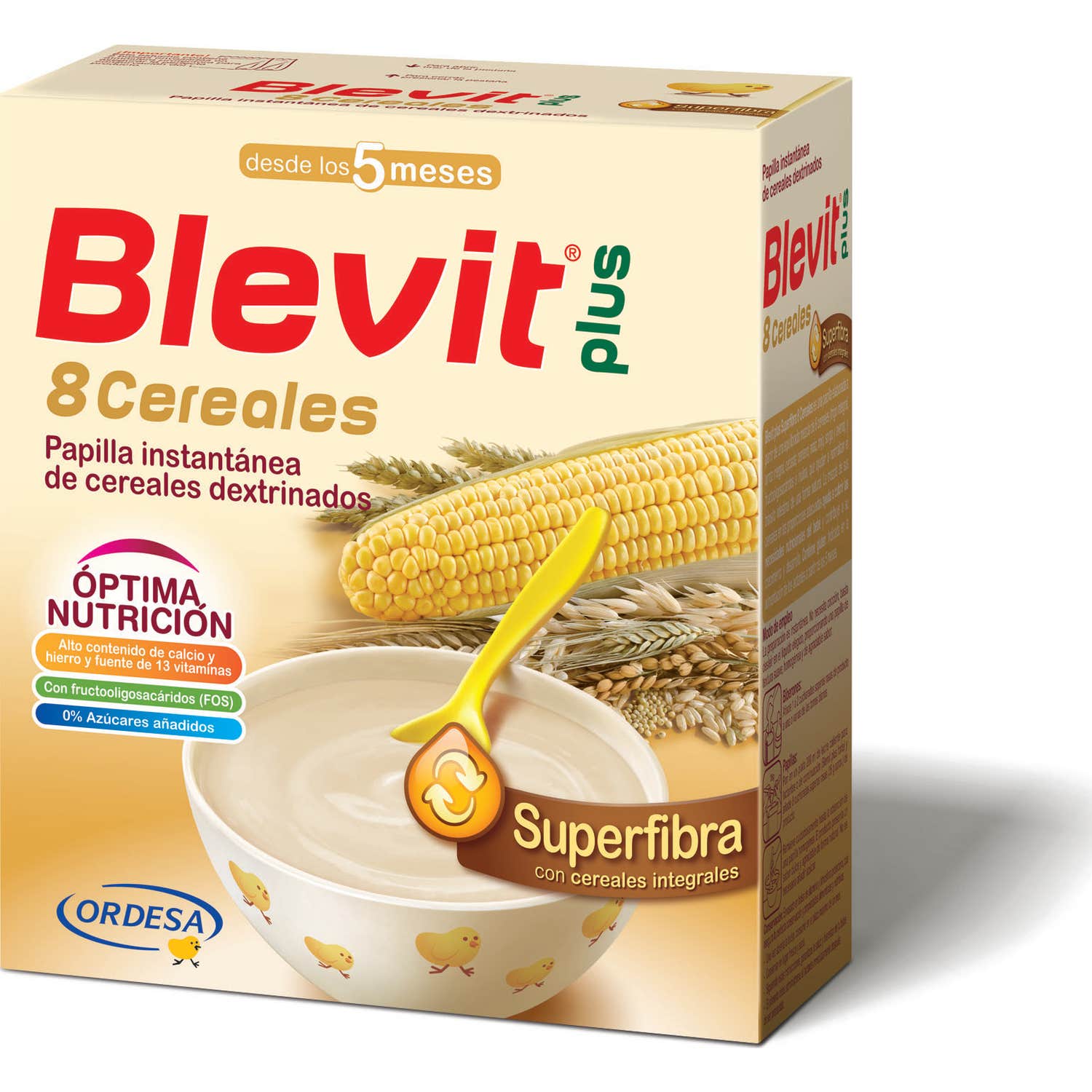 Blevit® plus 8 cereales Superfibra 600g