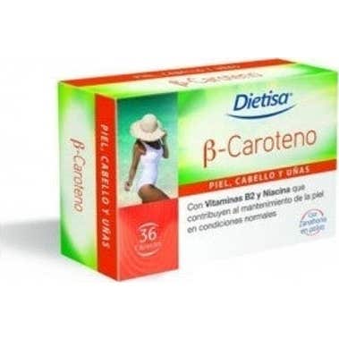 Dietisa 3 X Beta Caroteno 36 Cápsulas - Imagen 2