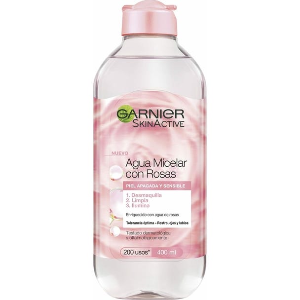Garnier Skin Active Agua Rosas Agua Micelar 400 ml