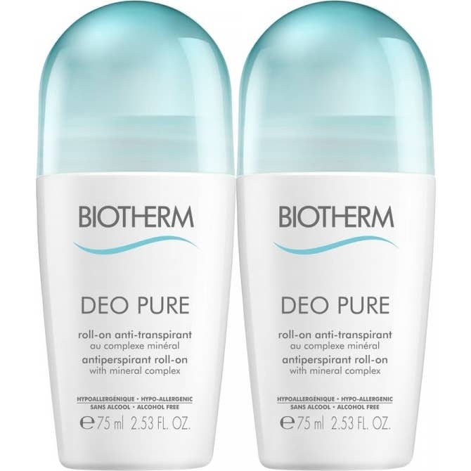 Biotherm Desodorante Pure Roll On 2x75ml