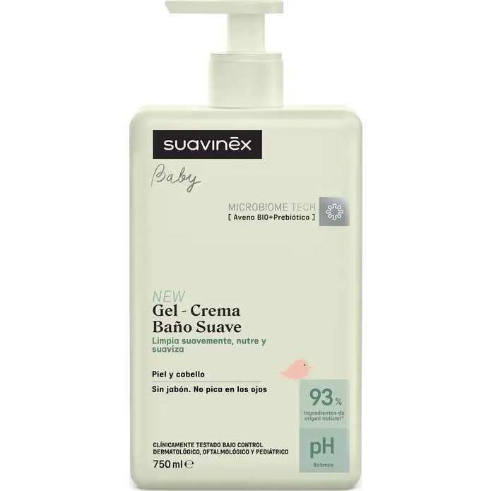 Suavinex Gel-Crema Baño Suave 750ml
