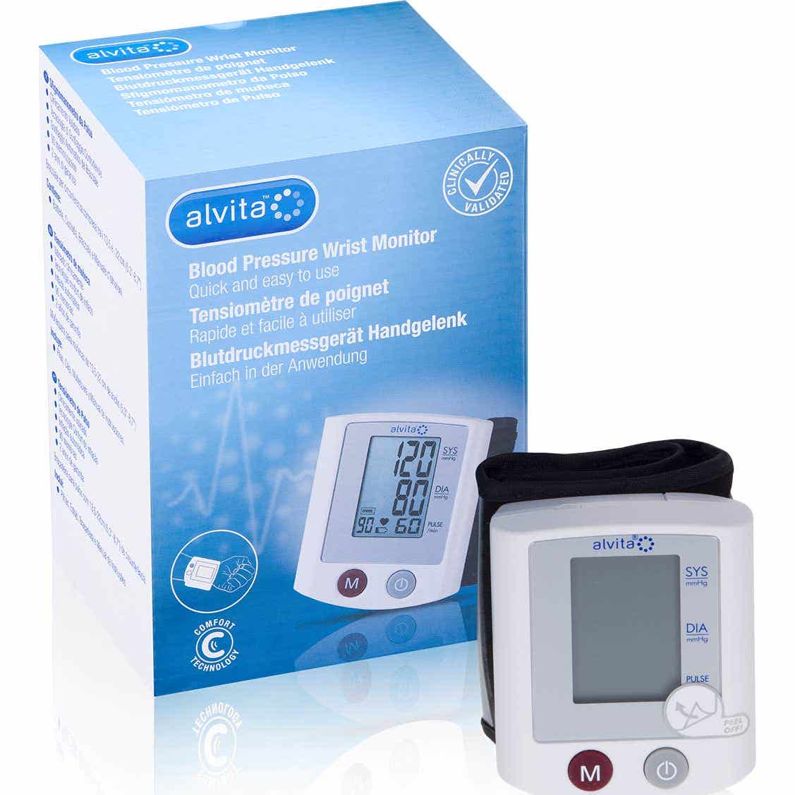 Alvita tensiómetro de muñeca nuevo 1ud