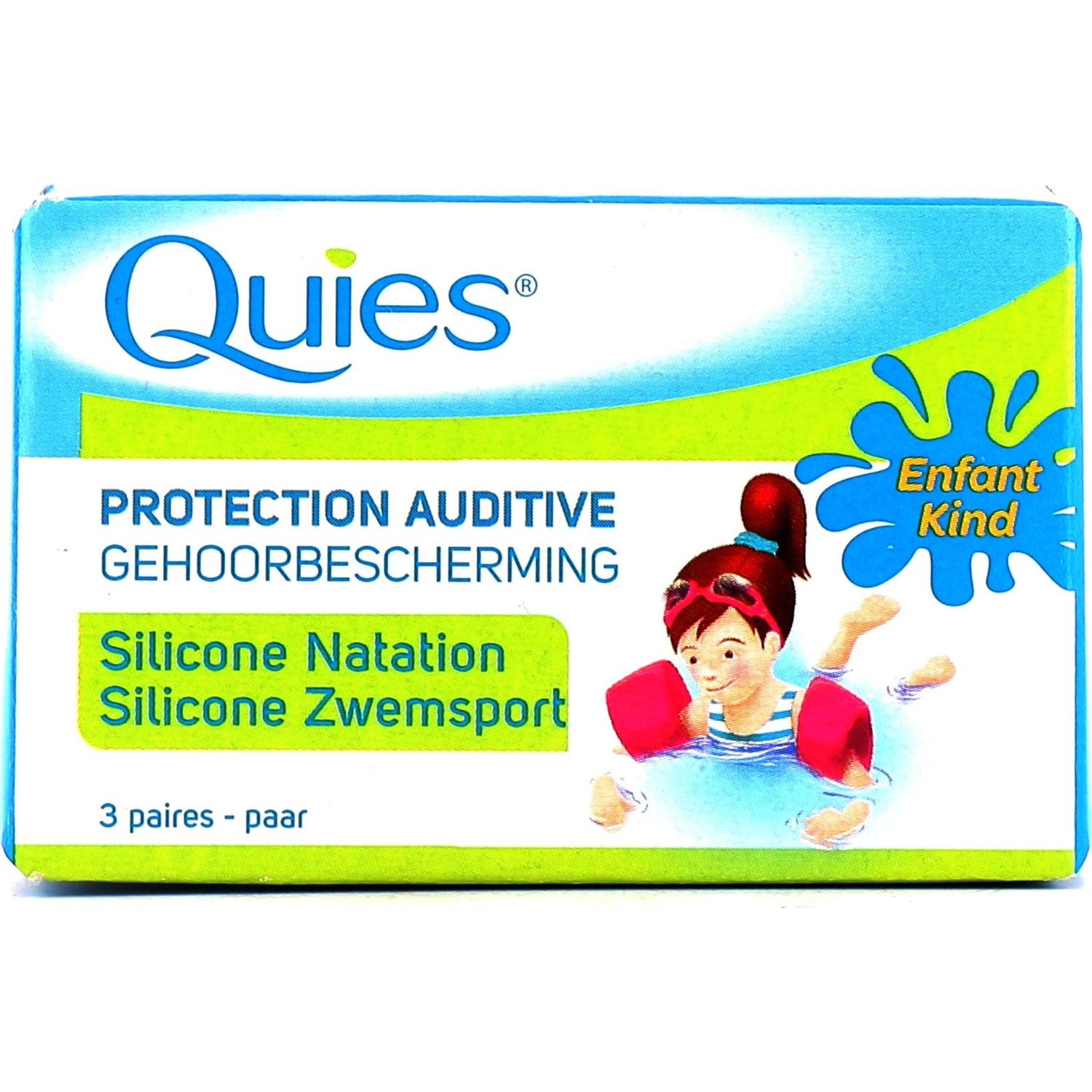 Quies Prot Aud Silic 3Pair Quies