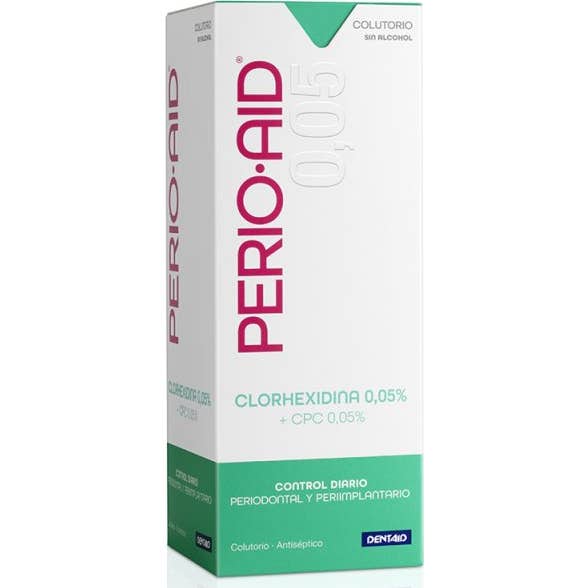 Perio·Aid Clorhexidina 0,05% + CPC 0,05% Mantenimiento y Control 500ml