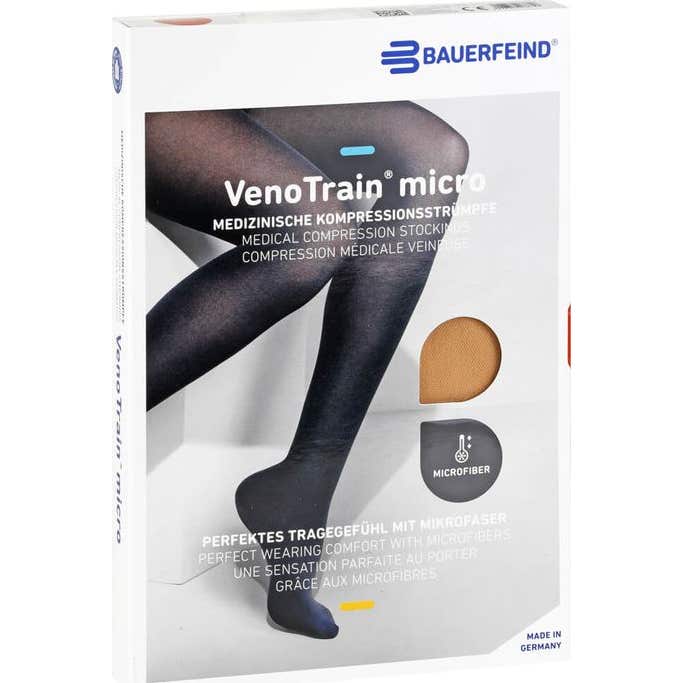 Venotrain Micro Fashion C1 Media Muslo Mujer Pure LL 1 Par