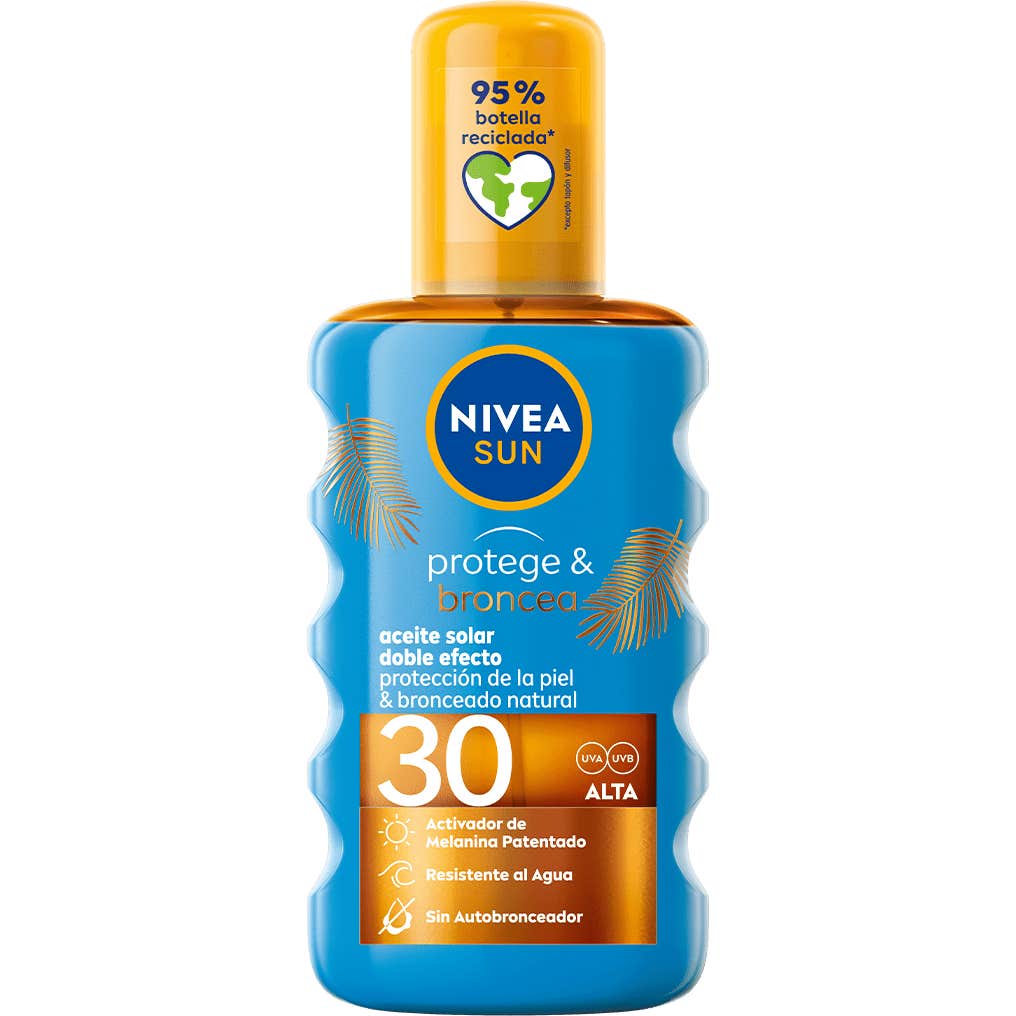 Nivea Sun Protege Broncea Aceite SPF30 200ml