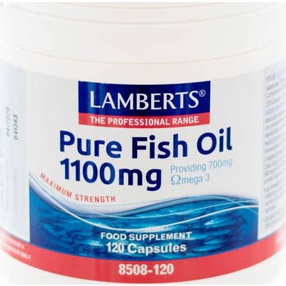 Lamberts Aceite de Pescado Puro 1100mg 120caps