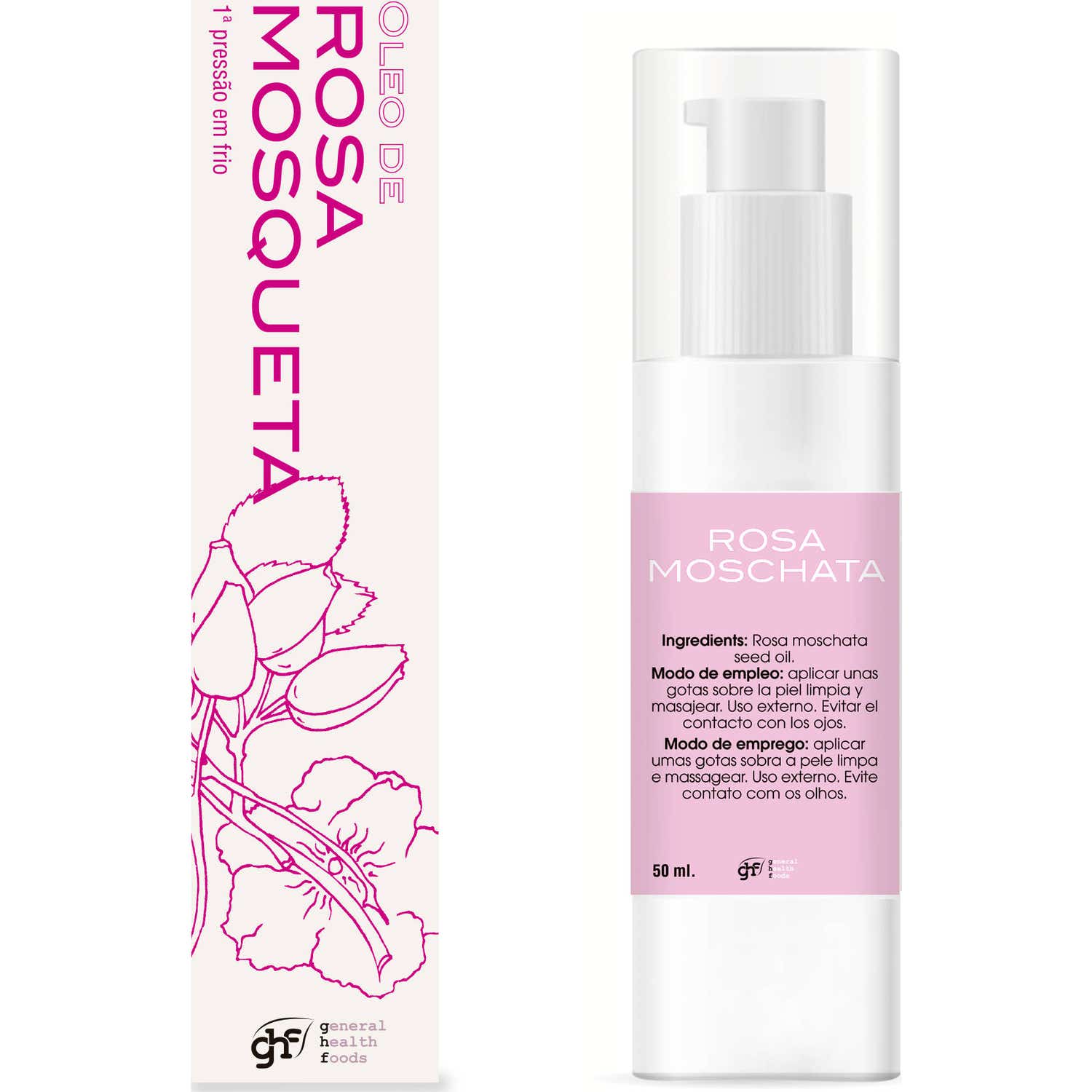 Ghf Aceite Rosa Mosqueta Puro 50ml