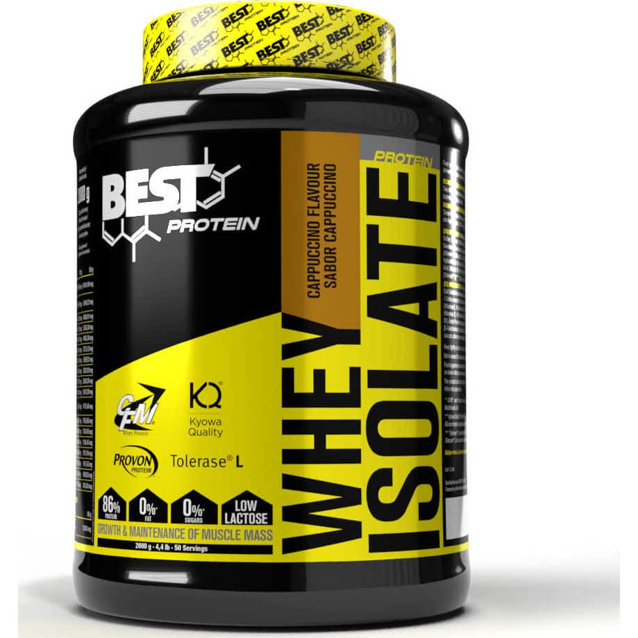 Best Protein Whey Isolate Cappuccino 2000g