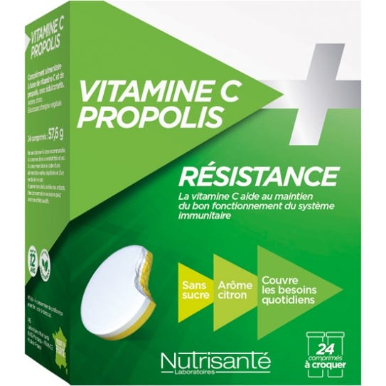 Nutriente Vitamina C + Propóleo 2 x 12 comp