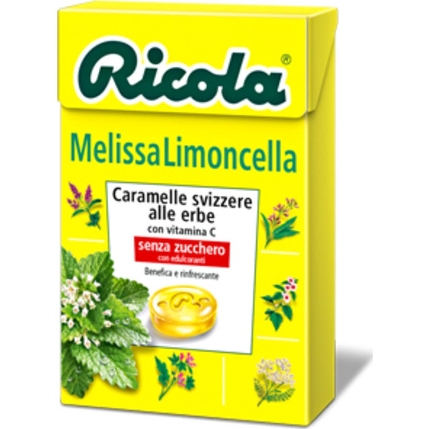 Ricola limón-melisa caramelos sin azúcar 50g