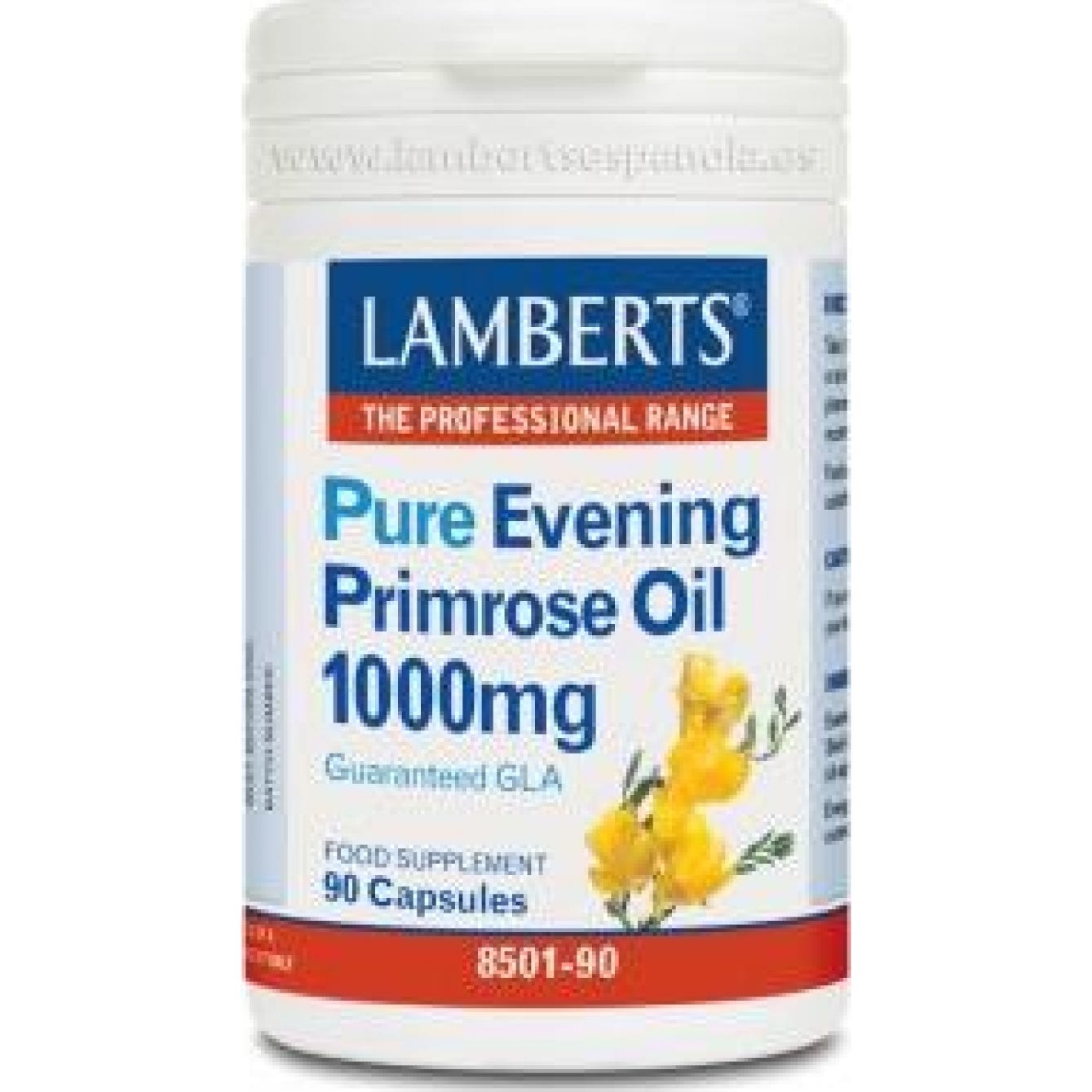 Lamberts Aceite De Prímula 1000mg 90 Cáps.