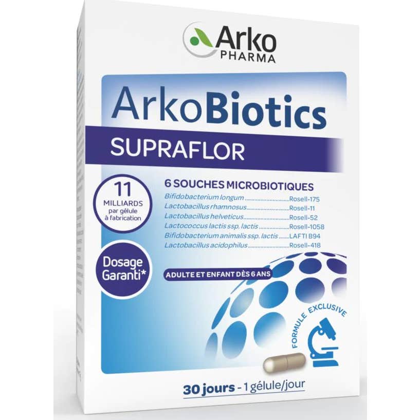 Arkopharma Arkobiotics Supraflor 30caps