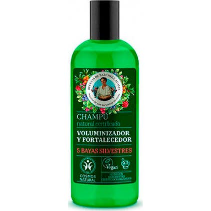Green Agafia Champú Natural Voluminizador y Fortalecedor 260 ml