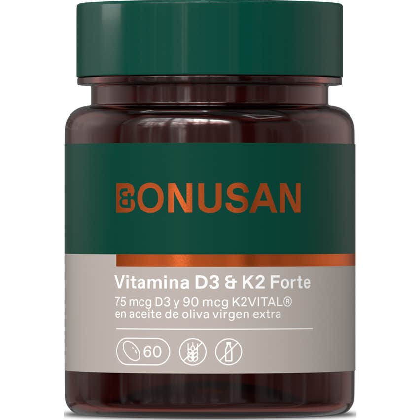 Bonusan Vitamina D3 & K2 60caps