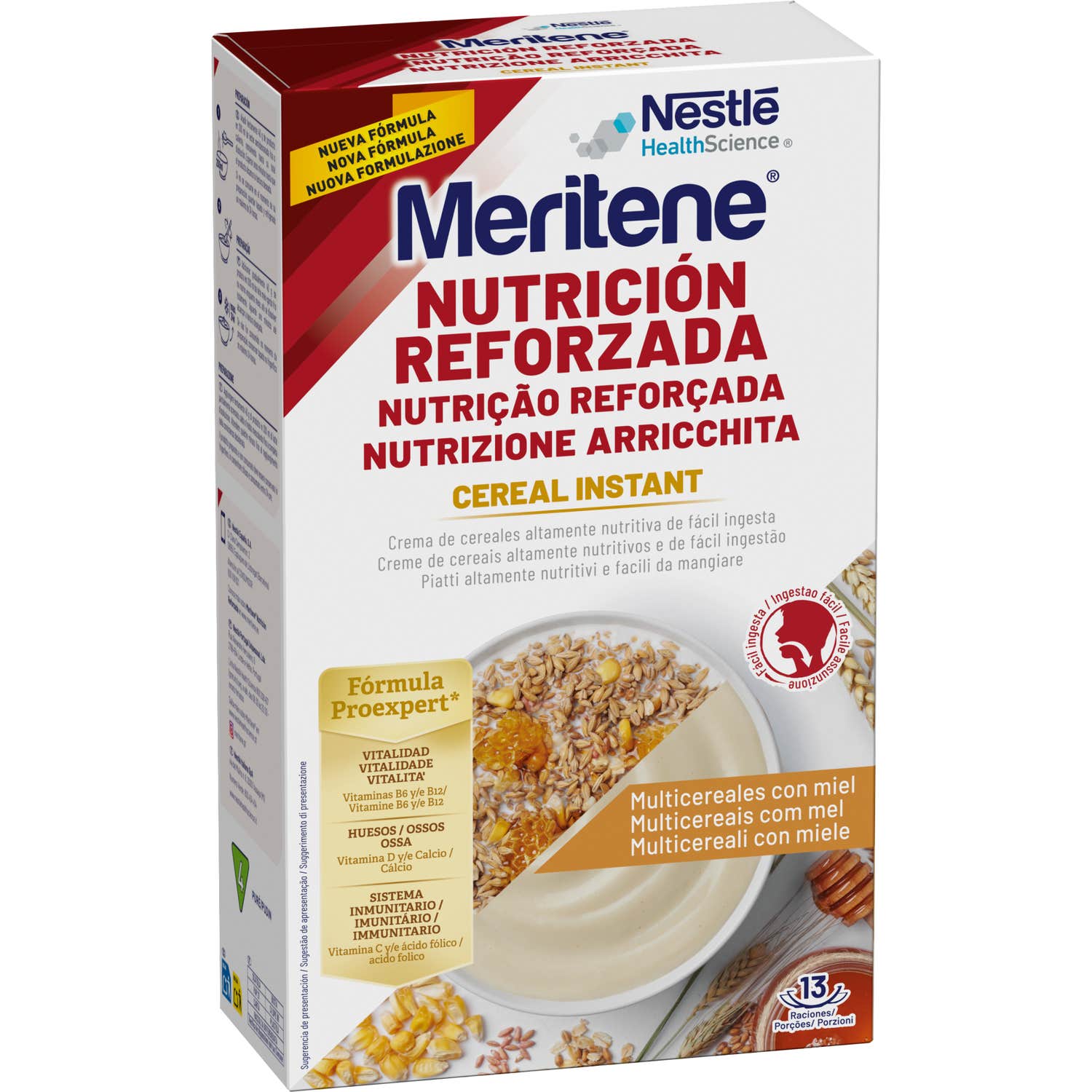 Meritene Nutrición Reforzada Cereal Instant Multicereales 520g