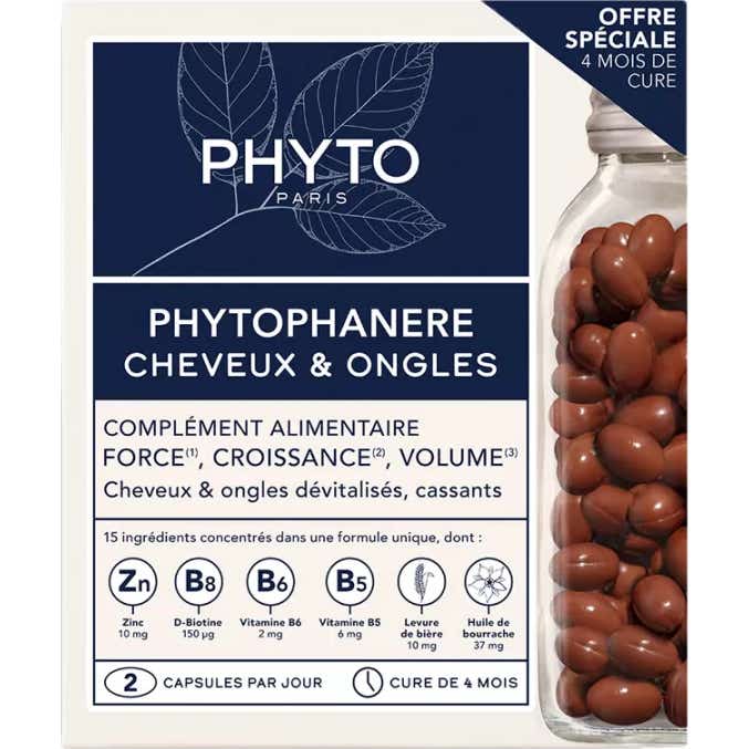 Phyto Phytophanère Cabello y Uñas 2x120 caps