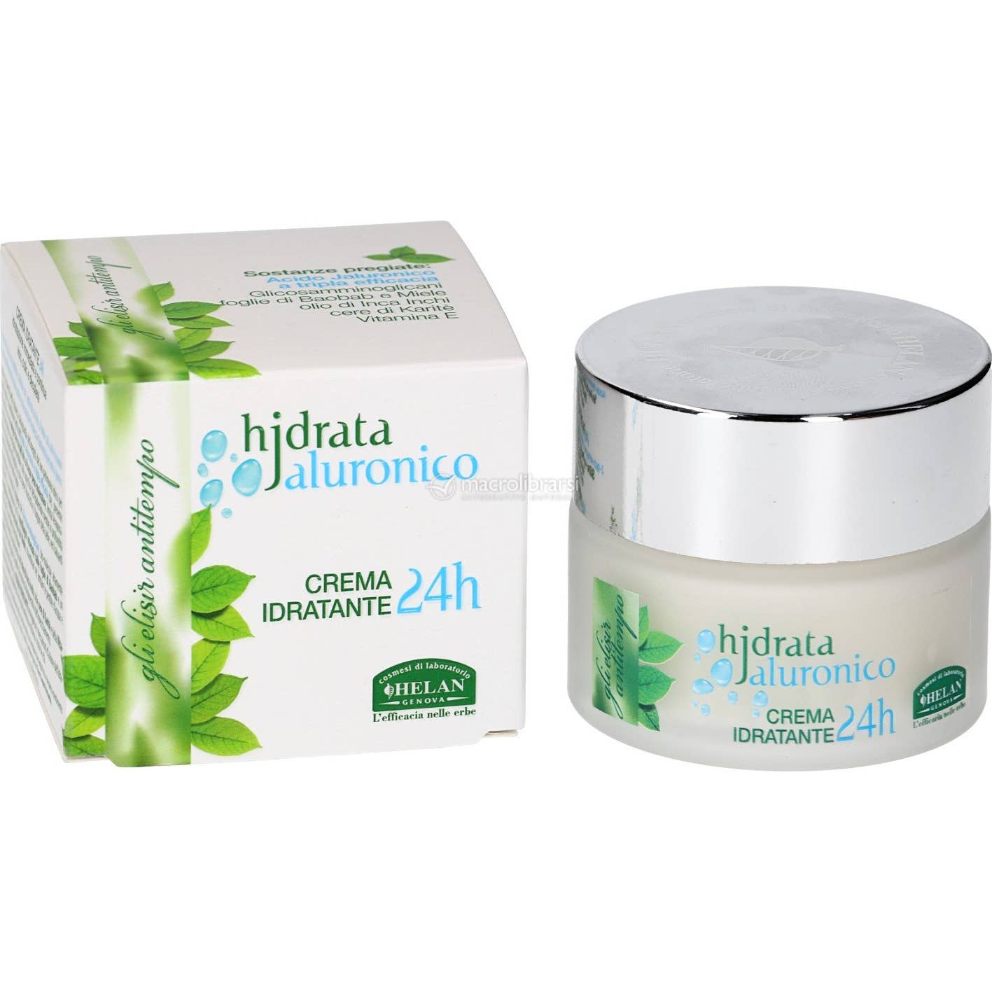 Helan Crema Hidrata Hyaluronic Hidratante 24 H 50 Ml
