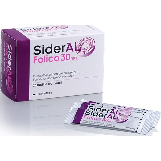 Sideral Folico 30Mg 20Stick