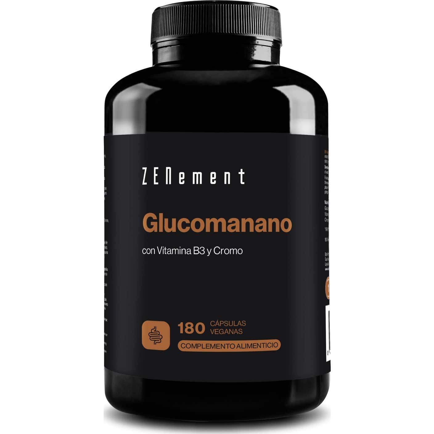 Zenement Glucomanano Vitamina B3 y Cromo 180 vcaps
