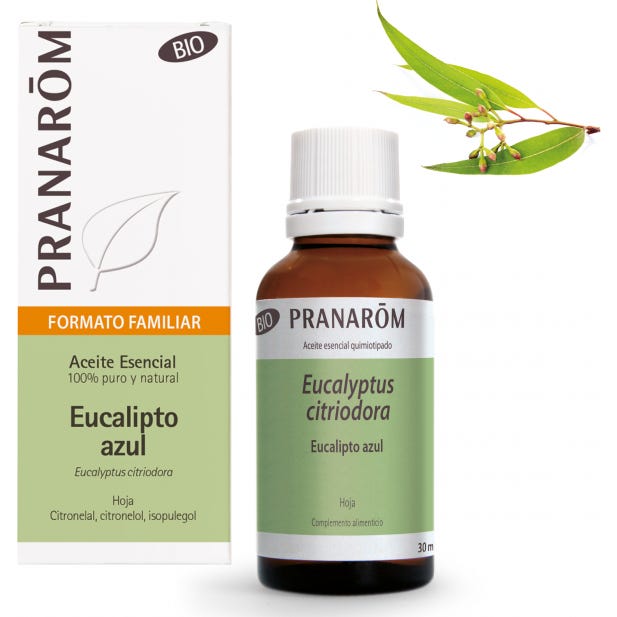 Pranarom Azul Aceite Esencial De Eucalipto Bio 30 Ml De Aceite Esencial - Imagen 2