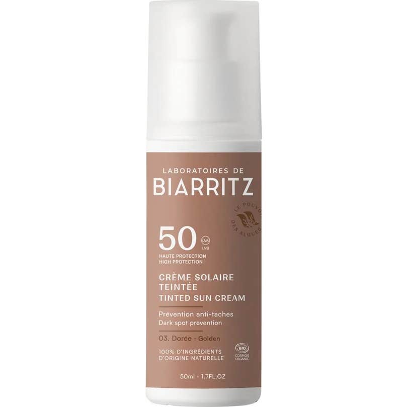 Laboratoires de Biarritz Crema Facial Color Beige SPF50 50ml