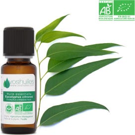 Voshuiles Aceite Esencial BIO de Eucalipto de Limón 60 ml