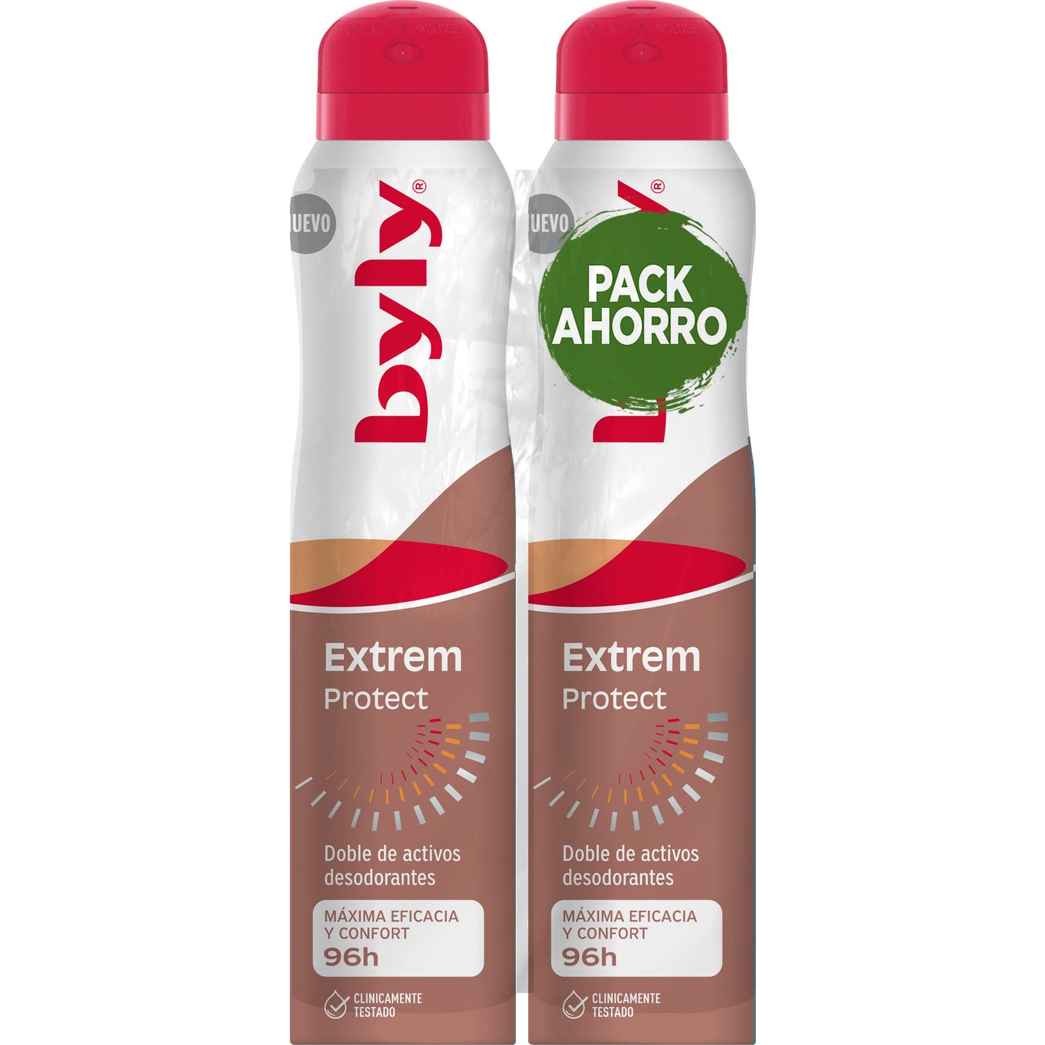 Byly Extrem 72H Desodorante 2x200ml