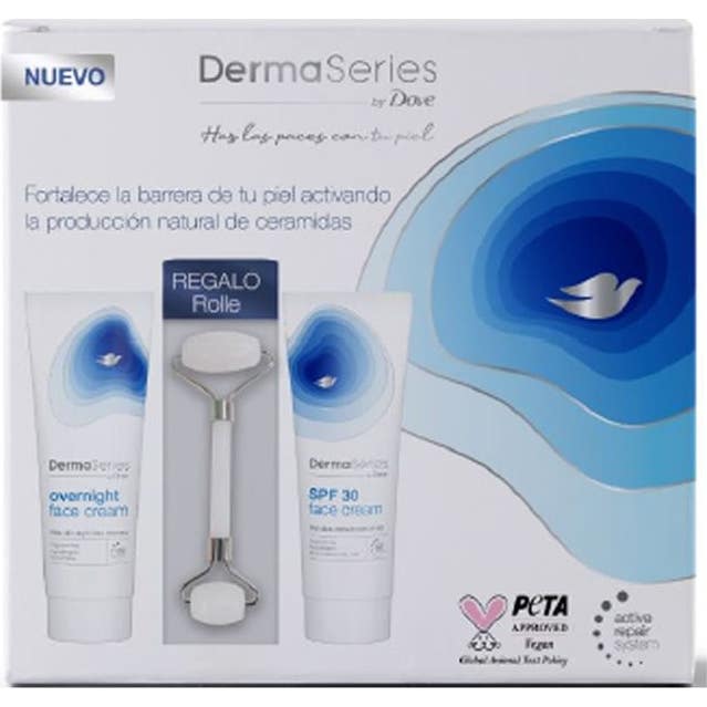 Dove Set Dermaseries Crema Día + Noche + Roller
