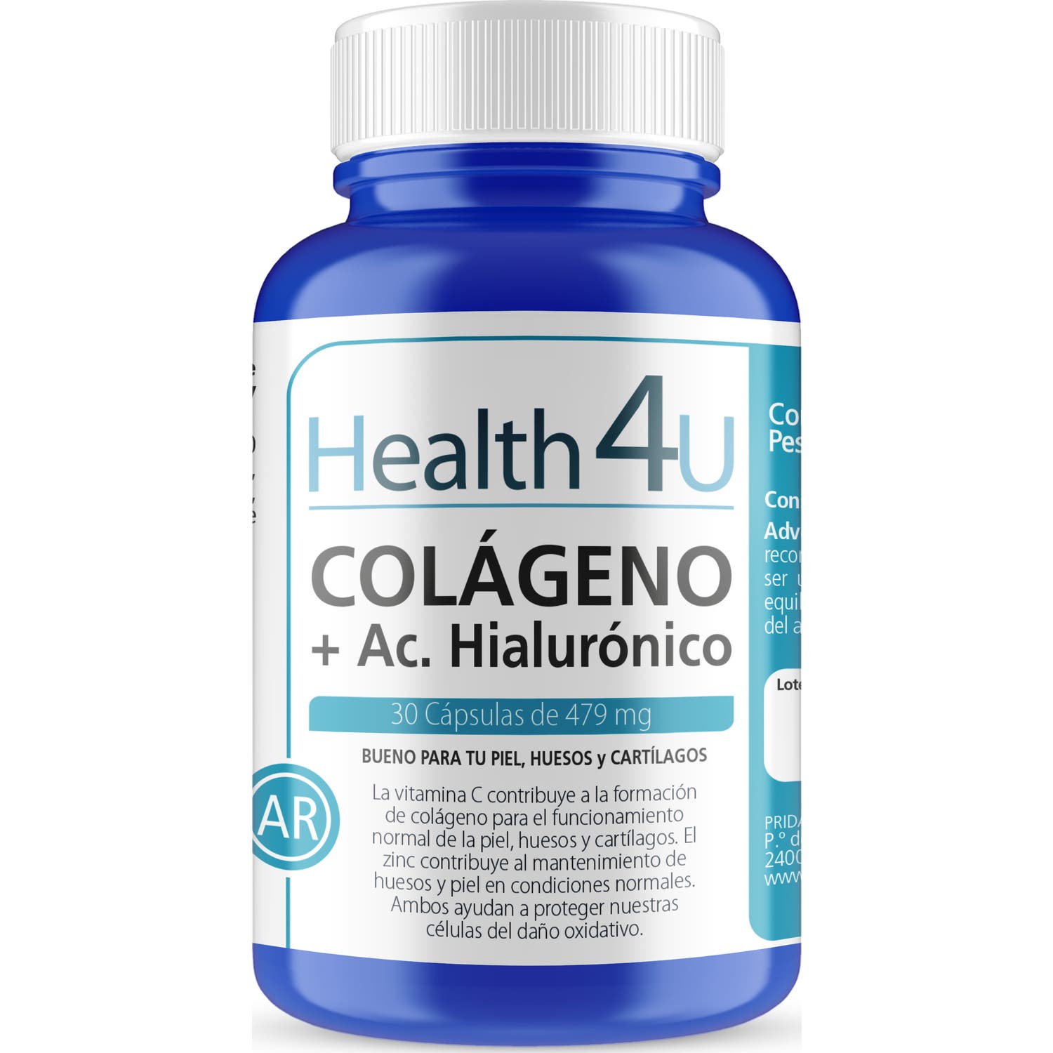 H4U Colágeno + Ácido hialurónico 30caps